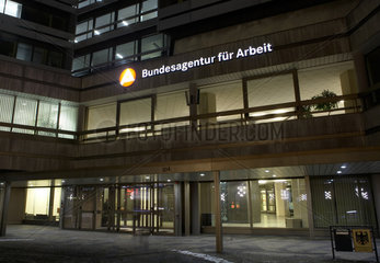 Nuernberg - Das Gebaeude der Bundesagentur fuer Arbeit