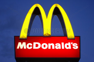 Logo eines McDonald's Restaurants