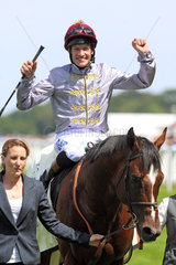 Royal Ascot  Toronado with Richard Hughes up after winning the Queen Anne Stakes
