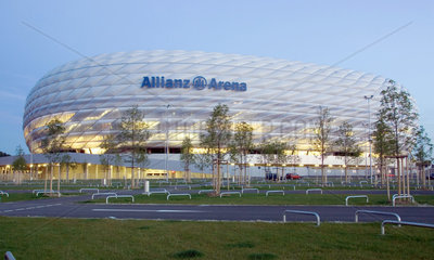 Muenchen  die Allianz-Arena
