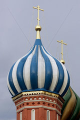 Moskau - Kuppel der Basilius Kathedrale