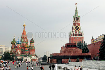 Moskau  der Rote Platz