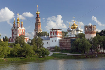 Moskau  Blick auf das Neue Jungfrauenkloster