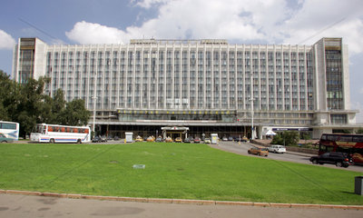Moskau - Das Hotel Rossija