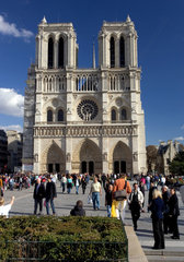 Paris  Blick auf Notre Dame