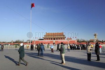 Peking  der Platz des Himmlischen Friedens