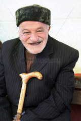 Trabzon  lachender alter Mann im Portrait