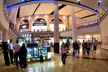 Dubai  Blick in das Einkaufszentrum Mall of the Emirates