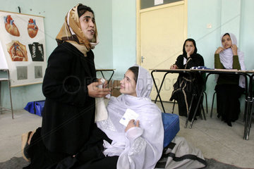 Erste Hilfe Ausbildung der JUH in Kabul