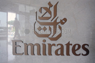 Dubai  Logo der Airline Emirates