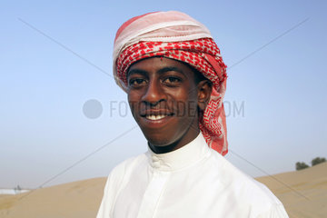 Dubai  arabischer Mann im Portrait