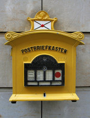 Dresden  historischer Briefkasten
