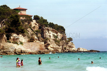 Mallorca  Spanien  Marivent Palast in Cala Major