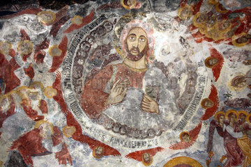 Trabzon  Wandmalerei im Kloster von Sumela