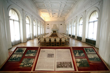 Liwadija  der Saal in der die Jalta-Konferenz stattfand