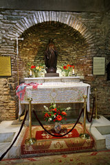 Ephesus  Altar im Haus der heiligen Jungfrau Maria