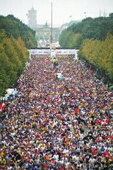 Berlin  Start zum Marathon