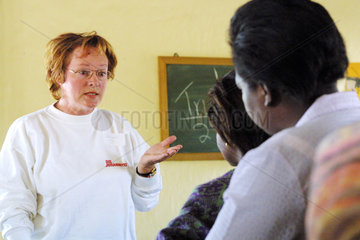 Fortbildung in der Tuberkulosestation in Katutura (Namibia)