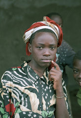 Frauenportrait aus Goma