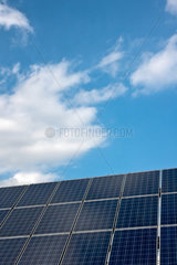 Berlin  Deutschland  Solarzellen in Berlin-Friedrichshain