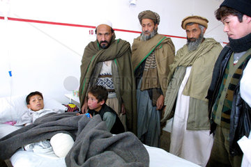 War victims hospital  Kabul.