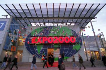 Hannover  Deutschland  EXPO Pavillon