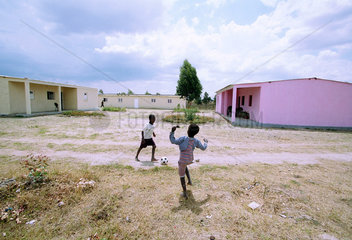 Strassenkinder in einem Waisenheim in Lubango  Angola.