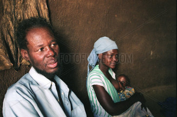 Portrait eines Aids- Patienten