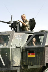 Deutsche ISAF Patrouillenfahrt