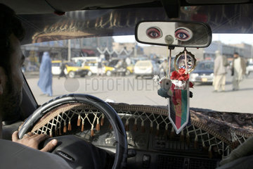 Taxifahrt in Kabul