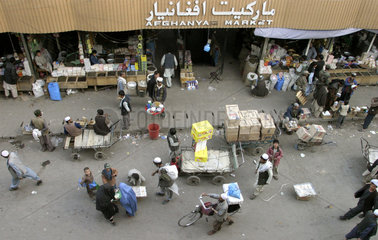 Das Zentrum von Kabul