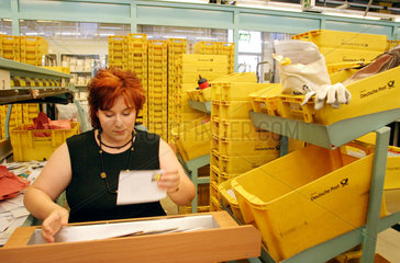 Frachtpostzentrum der Deutschen Post AG  Berlin
