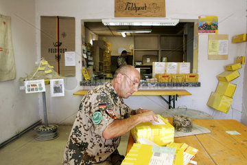 Feldpost im Camp Warehouse  Kabul