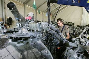 Deutsche ISAF Instandsetzungseinheit  Camp Warehouse