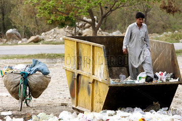 Muellverwertung in Pakistan