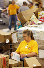 Hilfsgueterzuordnung nach dem Hurrikan Katrina