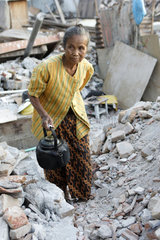 Indonesien  Java  Erdbebenopfer