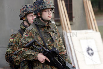 Grundausbildung bei der Bundeswehr