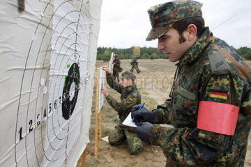 Grundausbildung bei der Bundeswehr