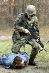 Deeskalationsausbildung bei der Bundeswehr