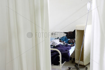 Kenia  1. Hilfe Aufnahme-Station im Moi University Hospital