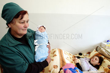 Entbindungsstation in einem Hospital in Georgien