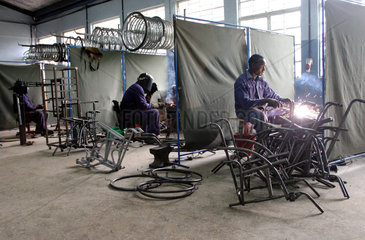 Kenia  Trelo Werkstatt in Nairobi