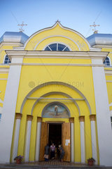 Republik Moldau  Gagausien  Comrat - die russisch-orthodoxe Kathedrale