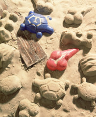 Sandfiguren und Sandformen