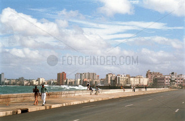 Malecon  die Promenade von Havanna