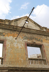 Heruntergekommendes Haus in Havanna