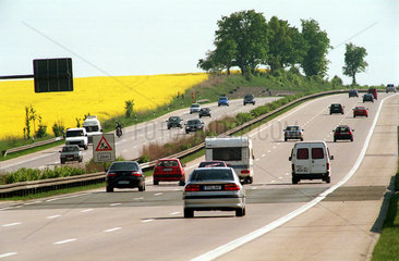 Bundesautobahn 9 Richtung Leipzig