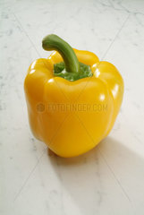 eine gelbe Paprika