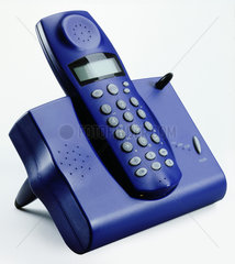 Blaues Telefon